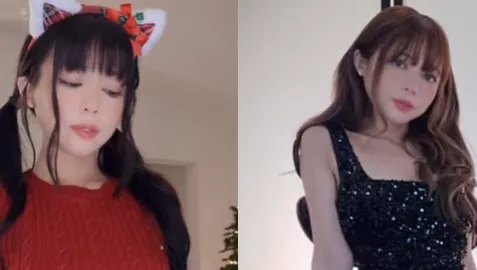 绯红小猫-宅圈顶级反差小妖精-亚裔童颜博主-最新露脸私拍炸裂来袭