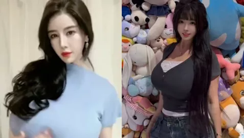 猪小七-抖音高颜值网红-清纯红衣战神秒变极致诱惑-大尺度私密写真流出